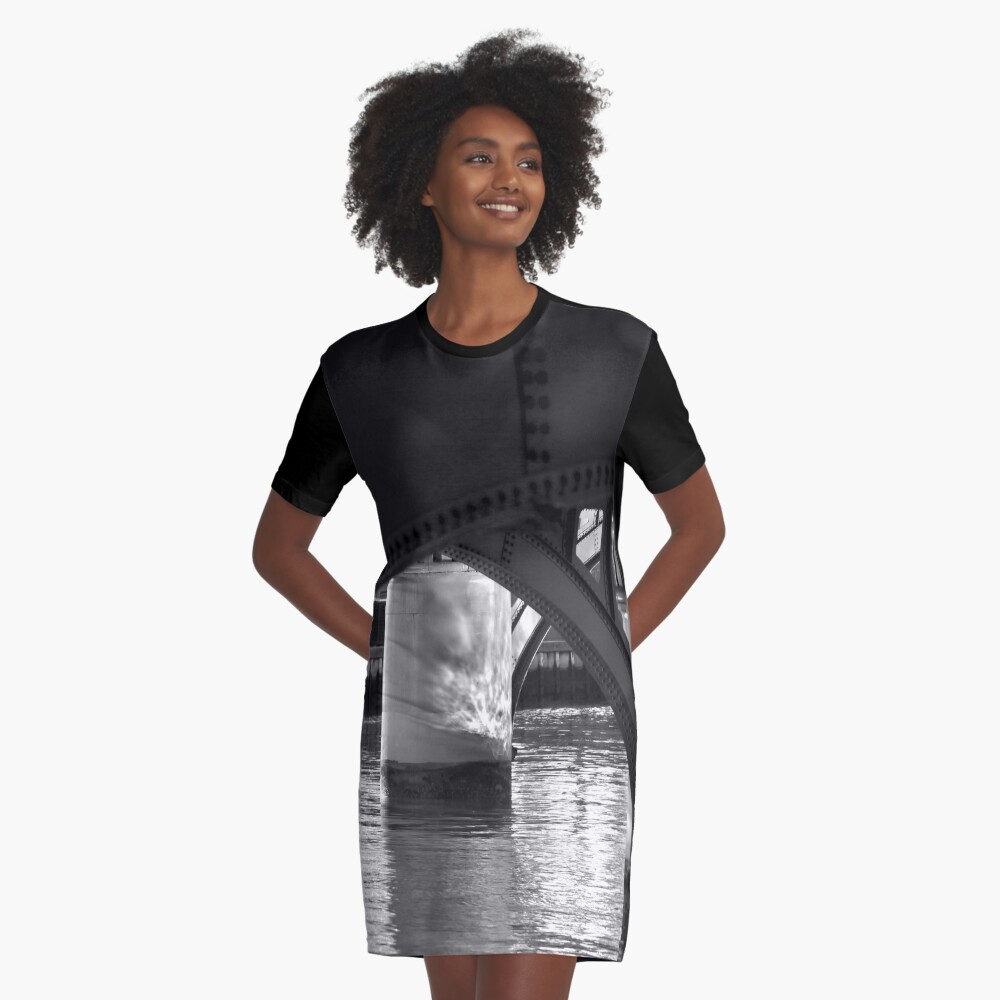 Item preview, Graphic T-Shirt Dress designed and sold by Tiffany.