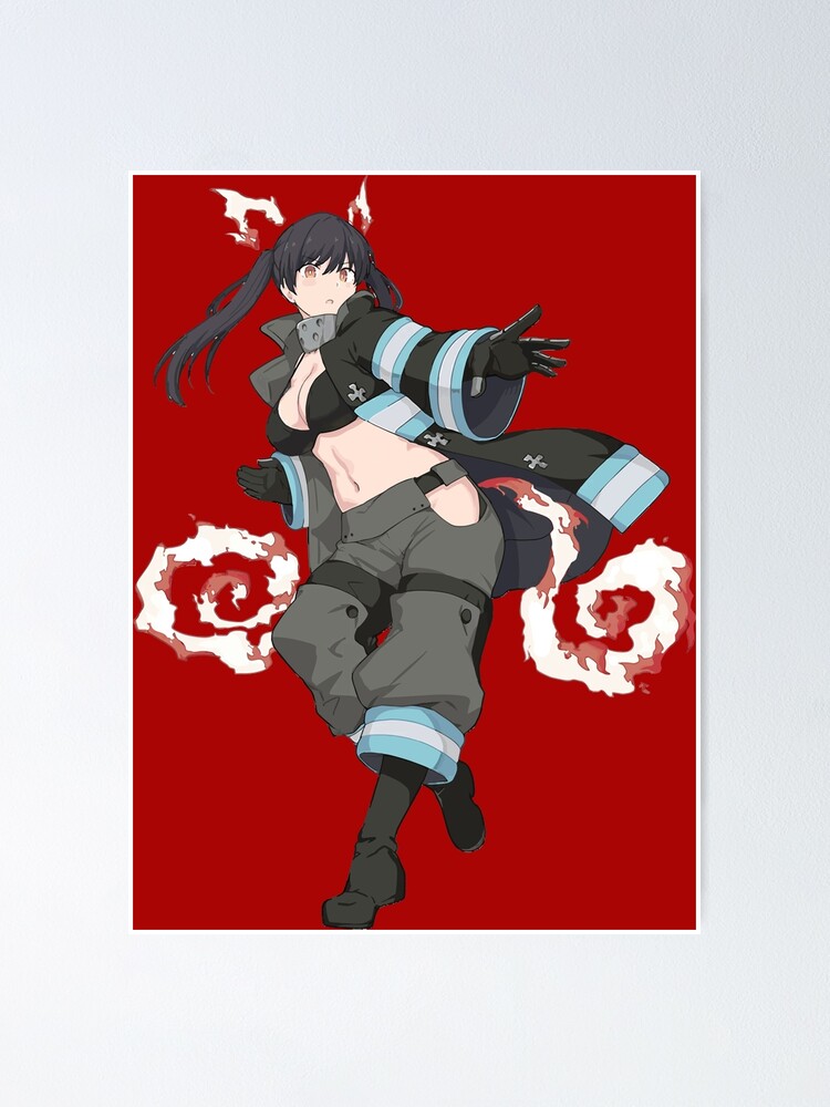 Fire Force Anime Kotatsu Tamaki Poster For Sale By Jonesbradly Redbubble 0206