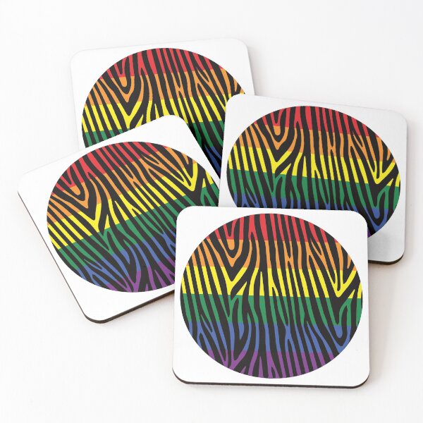 Item preview, Rainbow zebra designed and sold by Ricogfx.