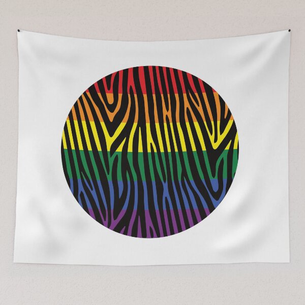 Item preview, Rainbow zebra designed and sold by Ricogfx.