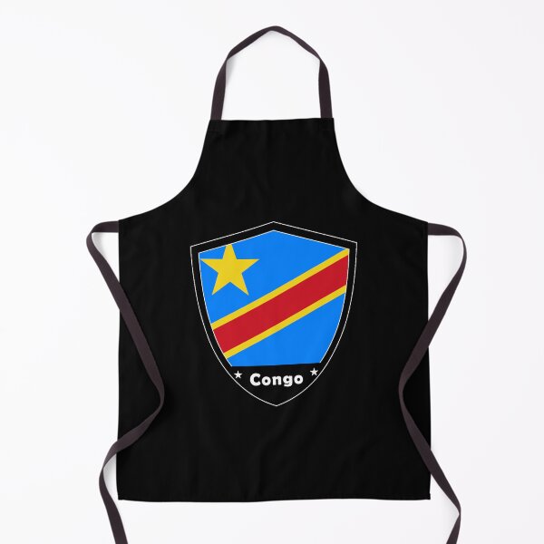 Item preview, Congo Flag Badge designed and sold by Gina-Driada.