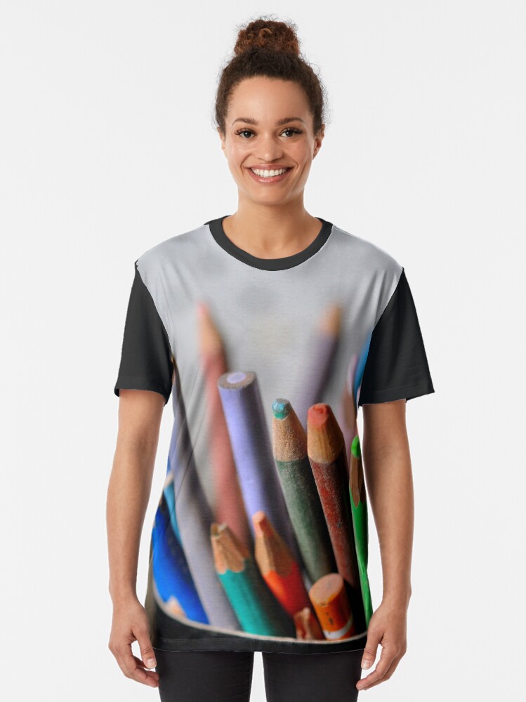 Thumbnail 2 of 5, Graphic T-Shirt, In the Studio designed and sold by Tiffany.
