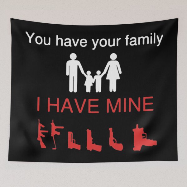 Item preview, Meet my family - funny gun lover designed and sold by SidTastic .