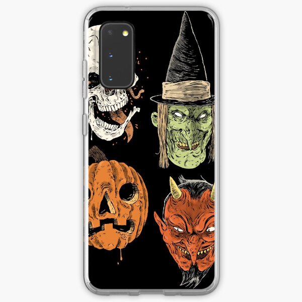 Say You Love Satan 80s Horror Podcast Logo 2 Samsung Galaxy Soft Case