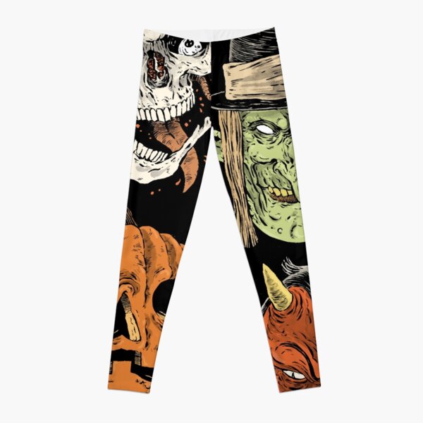 Say You Love Satan 80s Horror Podcast Logo 2 Leggings