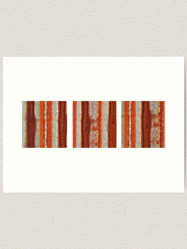Thumbnail 2 of 3, Art Print, Rivers of Rust designed and sold by Tiffany Dryburgh.
