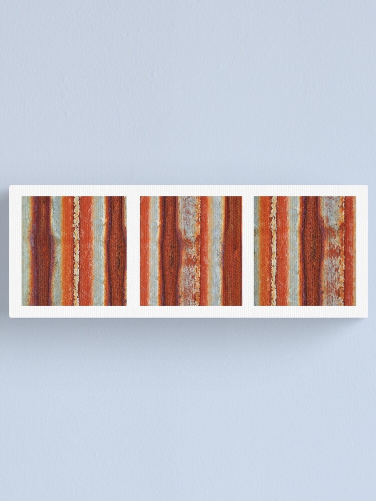 Canvas Print, Rivers of Rust designed and sold by Tiffany Dryburgh