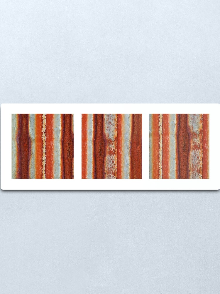 Alternate view of Rivers of Rust Metal Print