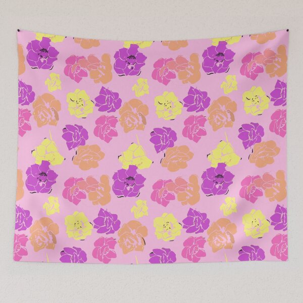 Item preview, colorful flowers designed and sold by cemreyigitsahin.