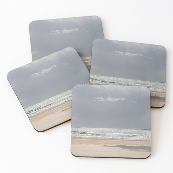 Item preview, Oceanfront Layers and Patterns - Atmospheric Stormy Sky on a Beach designed and sold by Georgia Mizuleva.
