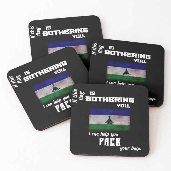 Item preview, Sotho flag - pack your bags designed and sold by 2Girls1Shirt.