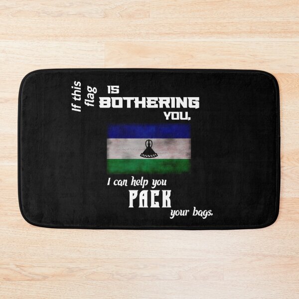 Item preview, Sotho flag - pack your bags designed and sold by 2Girls1Shirt.