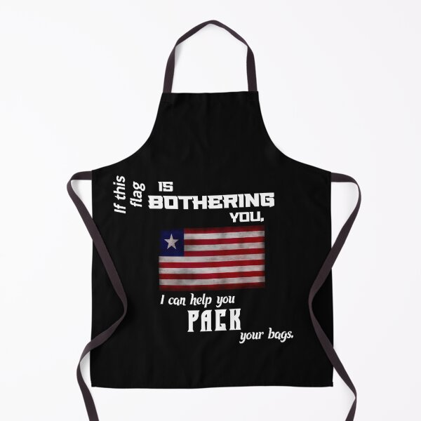 Item preview, Liberian flag - pack your bags designed and sold by 2Girls1Shirt.