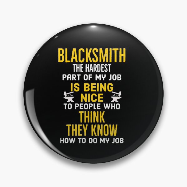 Item preview, Blacksmith Funny Gift designed and sold by AwesomeWorld1.