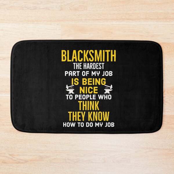 Item preview, Blacksmith Funny Gift designed and sold by AwesomeWorld1.