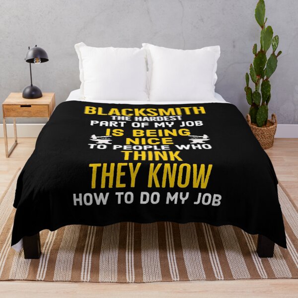 Item preview, Blacksmith Funny Gift designed and sold by AwesomeWorld1.