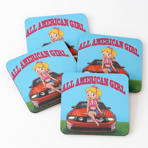 Item preview, All American Girl Honey Dee designed and sold by CartoonGems.com.