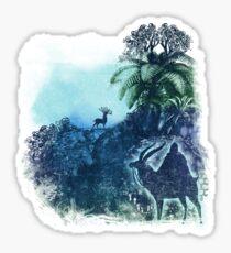 spirits of the forest Sticker