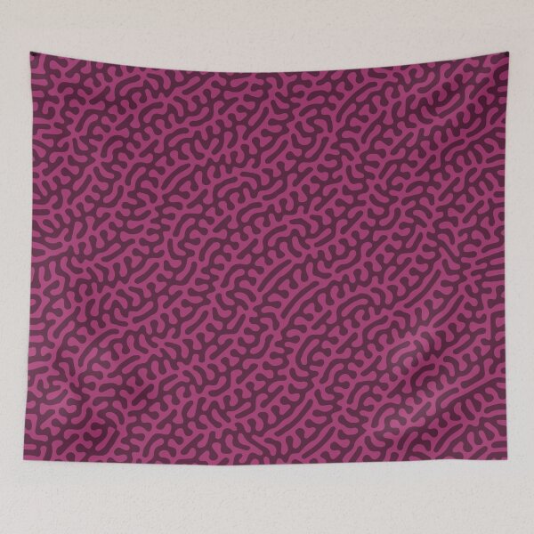 Item preview, Waves Turing Pattern (Purple Pink) designed and sold by John Uttley.