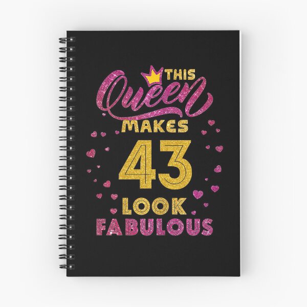 Item preview, This Queen Makes 43 Look Fabulous womens this queen,makes 43,look fabulous,43rd birthday designed and sold by davidcgonzale.