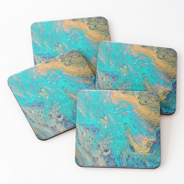 Item preview, Acrylic pouring ''Ocean'' designed and sold by APApaints.