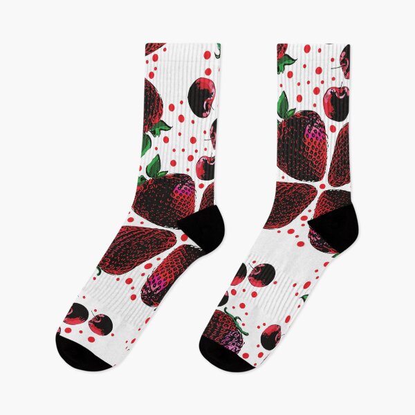 Item preview, Strawberry Painting Repeating Pattern designed and sold by fahadabu.