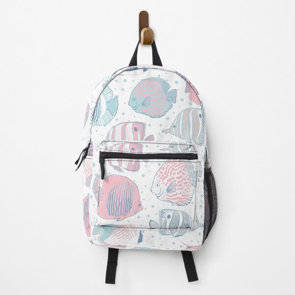Item preview, Aquarium Fishes | Pink Blue |Hand drawn designed and sold by RenattaZare.