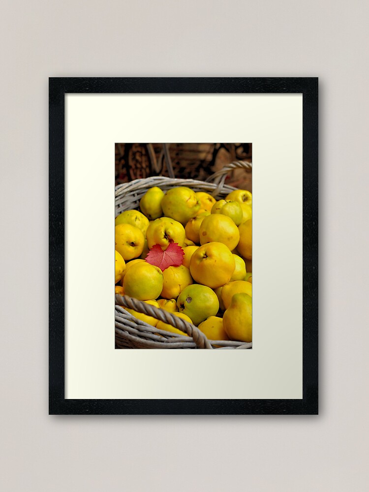 Alternate view of Basketful of Autumn Framed Art Print