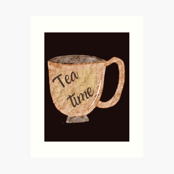 Item preview, Tea time designed and sold by cutecrazytshirt.