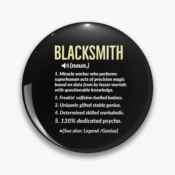 Item preview, Blacksmith Definition Gift designed and sold by AwesomeWorld1.