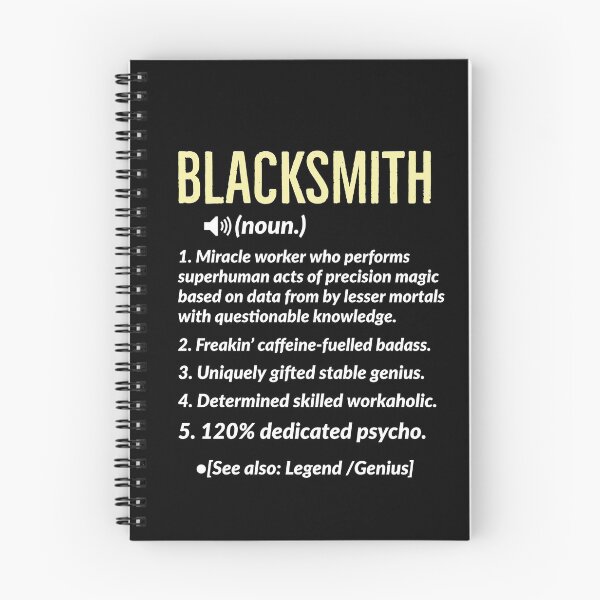 Item preview, Blacksmith Definition Gift designed and sold by AwesomeWorld1.