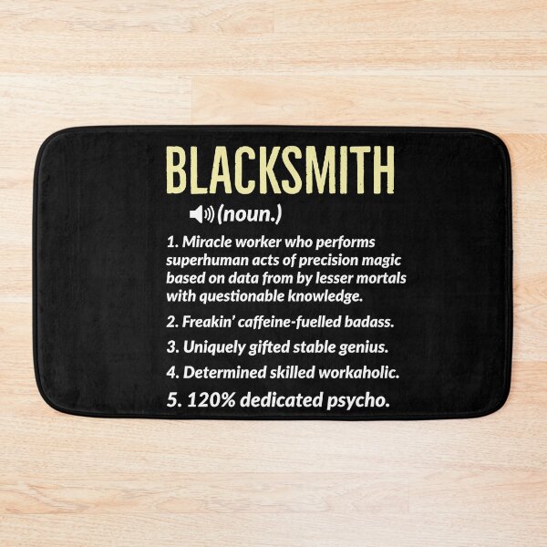 Item preview, Blacksmith Definition Gift designed and sold by AwesomeWorld1.