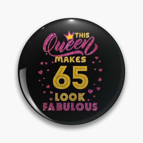 Item preview, 65th queen 65th Birthday Women Fabulous Queen 65 and fabulous,65th birthday girl princess crown pink, designed and sold by davidcgonzale.