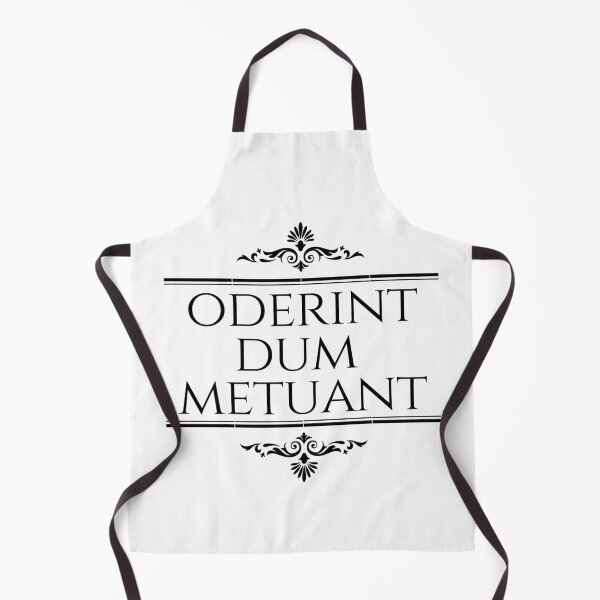 Item preview, Oderint Dum Metuant - Let Them Hate So Long As They Fear - Latin Phrases - Stacked Black designed and sold by ElementJourney.