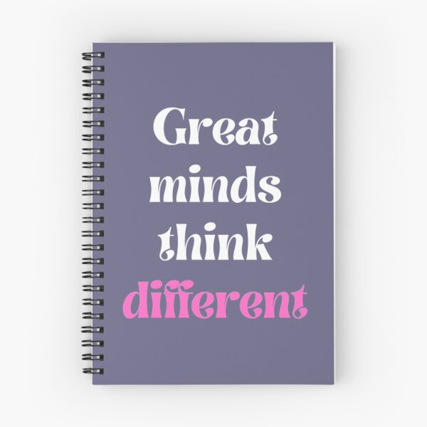 Item preview, great minds think different designed and sold by Nancylutfi.