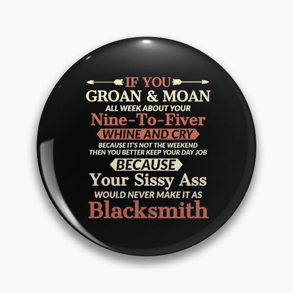 Item preview, Blacksmith Funny designed and sold by AwesomeWorld1.