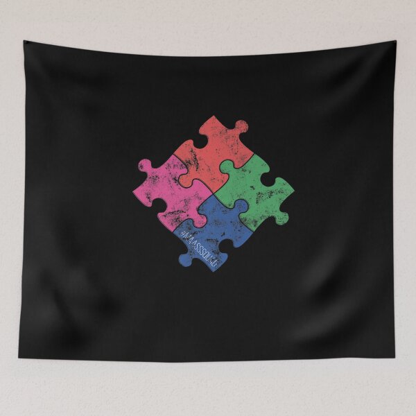 Item preview, Autism Awareness Distressed T MaassSquad designed and sold by HammonArt.