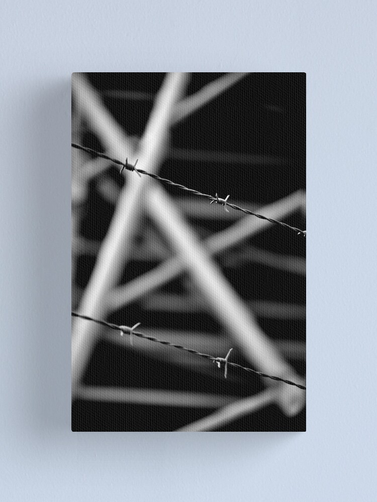 Thumbnail 2 of 3, Canvas Print, Crisscross designed and sold by Tiffany Dryburgh.