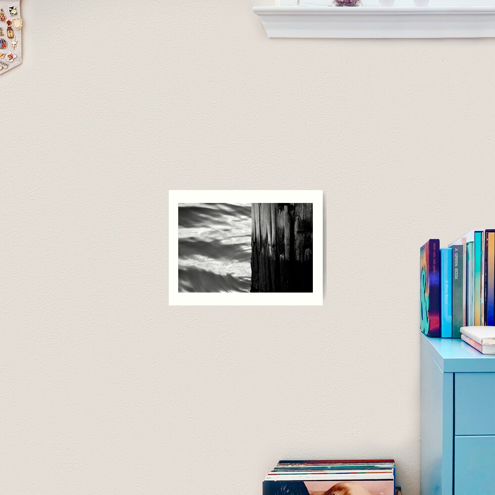 Wood & Water Art Print