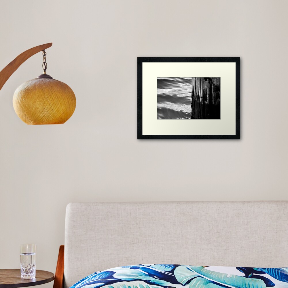 Wood & Water Framed Art Print