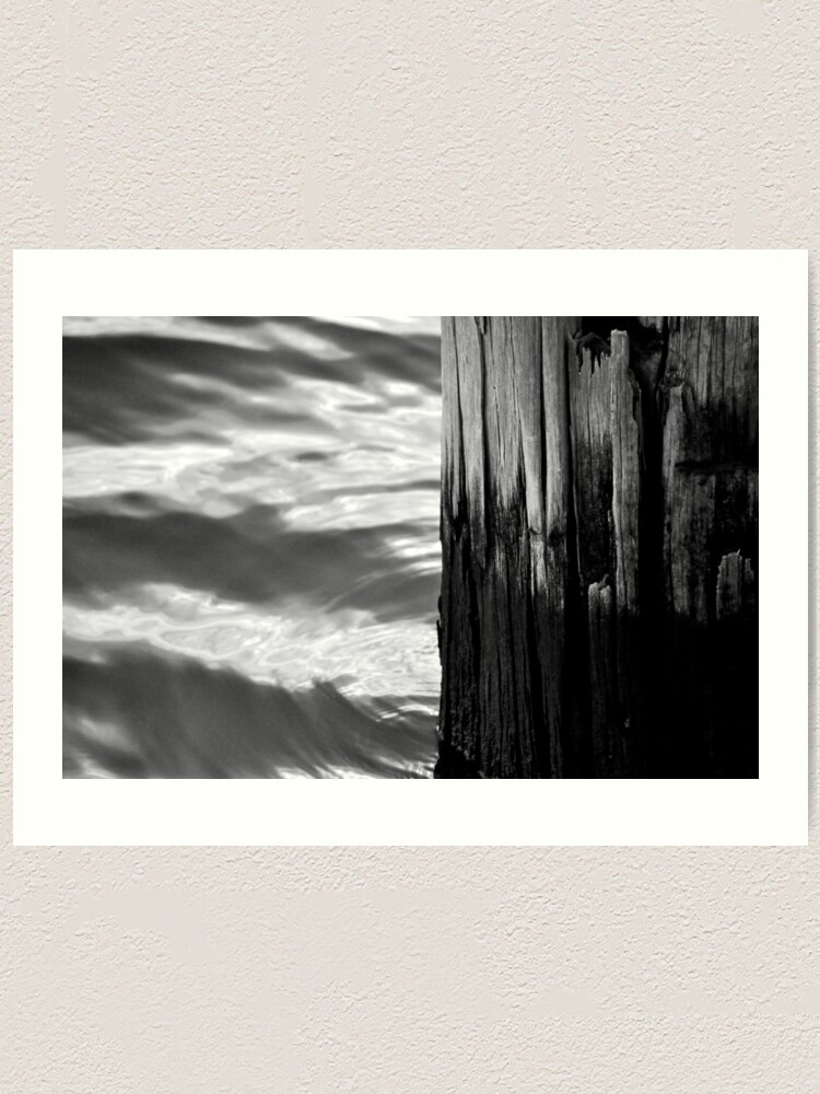 Alternate view of Wood & Water Art Print