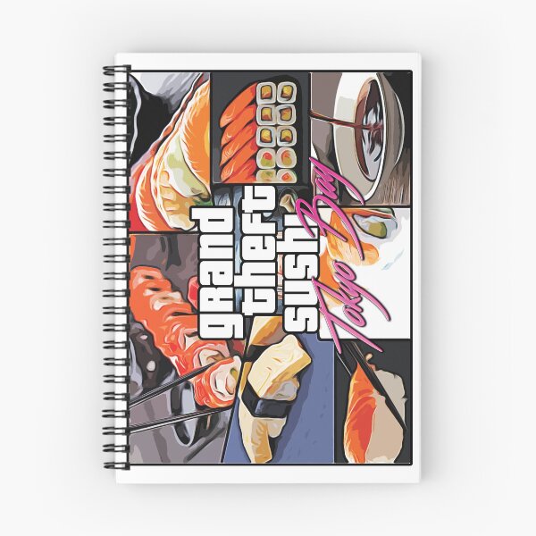 Item preview, Gran Theft Sushi designed and sold by ZeeYarhu.