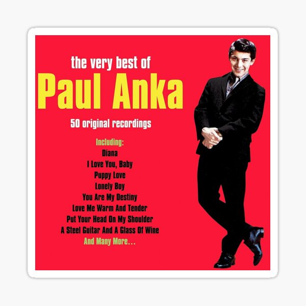 Paul Anka Gifts Merchandise Redbubble