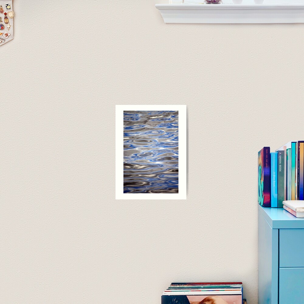 Watery Abstract Art Print