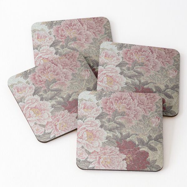 Item preview, Chinese inspired floral pattern designed and sold by lightandbright.
