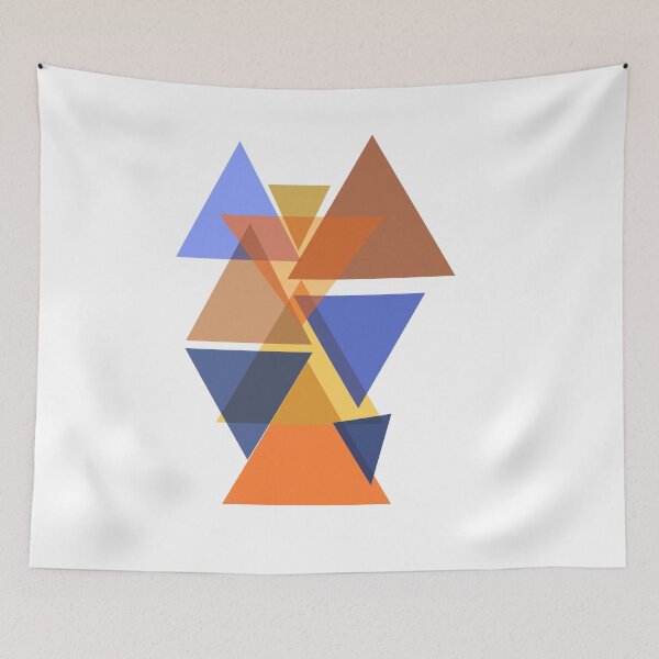 Item preview, geometric triangles pattern designed and sold by Northendesigns.