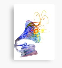 Gramophone Canvas Print