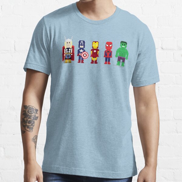 8-Bit Super Heroes! Essential T-Shirt
