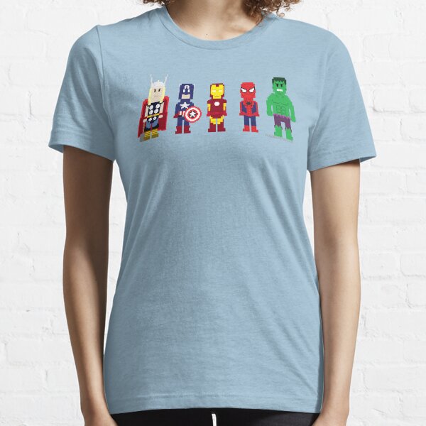 8-Bit Super Heroes! Essential T-Shirt