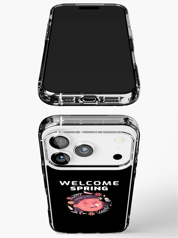 Thumbnail 3 of 5, iPhone Case, Welcome Spring designed and sold by THE PUNCHLINE FACTORY.